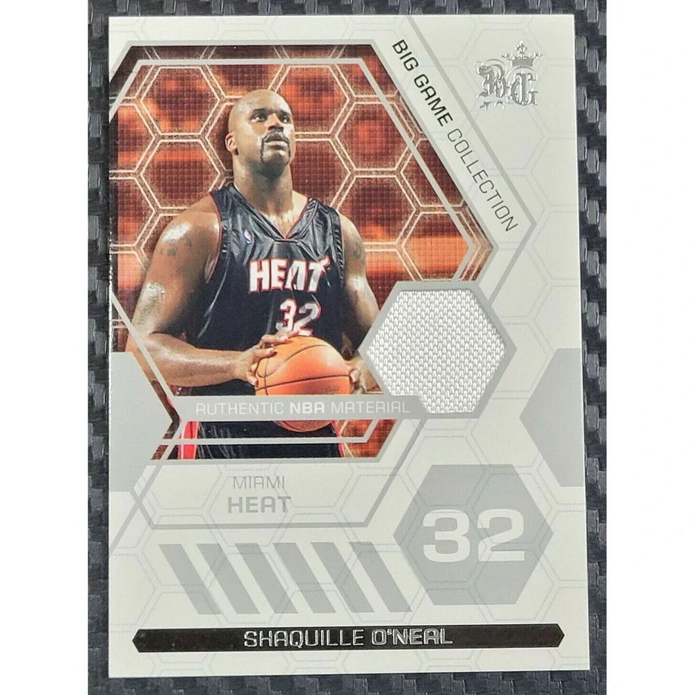 2006-07 TOPPS BIG GAME SHAQUILLE O'NEAL‎ BIG GAME COLLECTION GU JERSEY #D 20/99